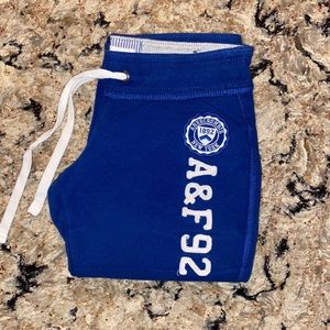 Blue Abercrombie Sweatpants